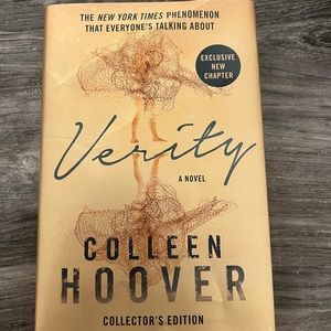Verity hardcover book